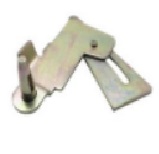 Aluminum formwork clamp