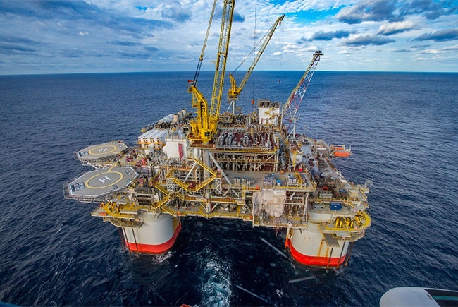 Chevron Corporation Oil Platform 