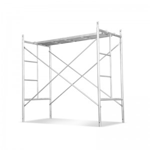 Frame Ladders Scaffoldings Construction Scaffold heavy-duty Galvanized Ladder H Frame Scaffolding