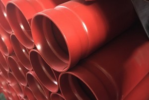 Sch10 Astm A795 Fire Sprinkler Steel Pipe Red Painted or Galvanized