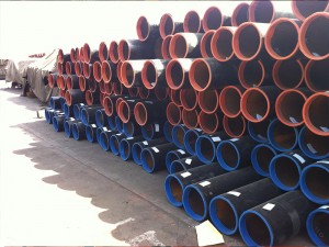 API 5L Oil Pipe Painted Welded Steel Pipe Beveled Ends