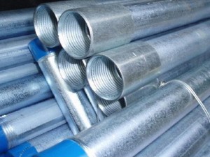 Galvanized Round Steel Pipe Threaded Conduit Pipe