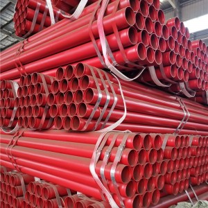 Astm A795 Sch10 Sch40 Fire Sprinkler Carbon Steel Pipe