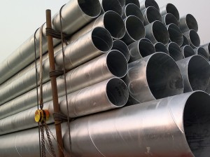 Large Diameter DN 250mm Hot Dipped Galvanized Gi Pipe